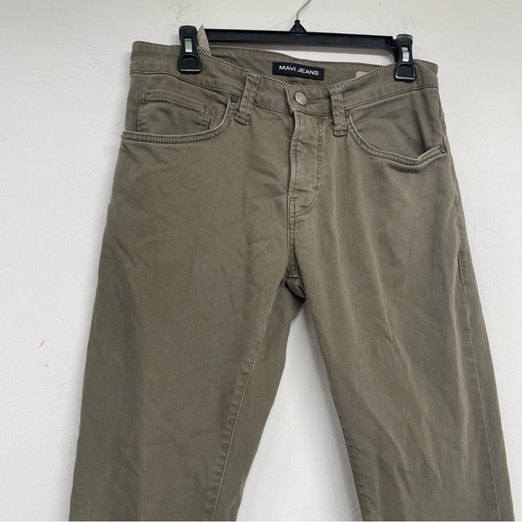 Mavi Green Jake Slim Leg Mens Jeans 30/30 - Picture 2 of 10